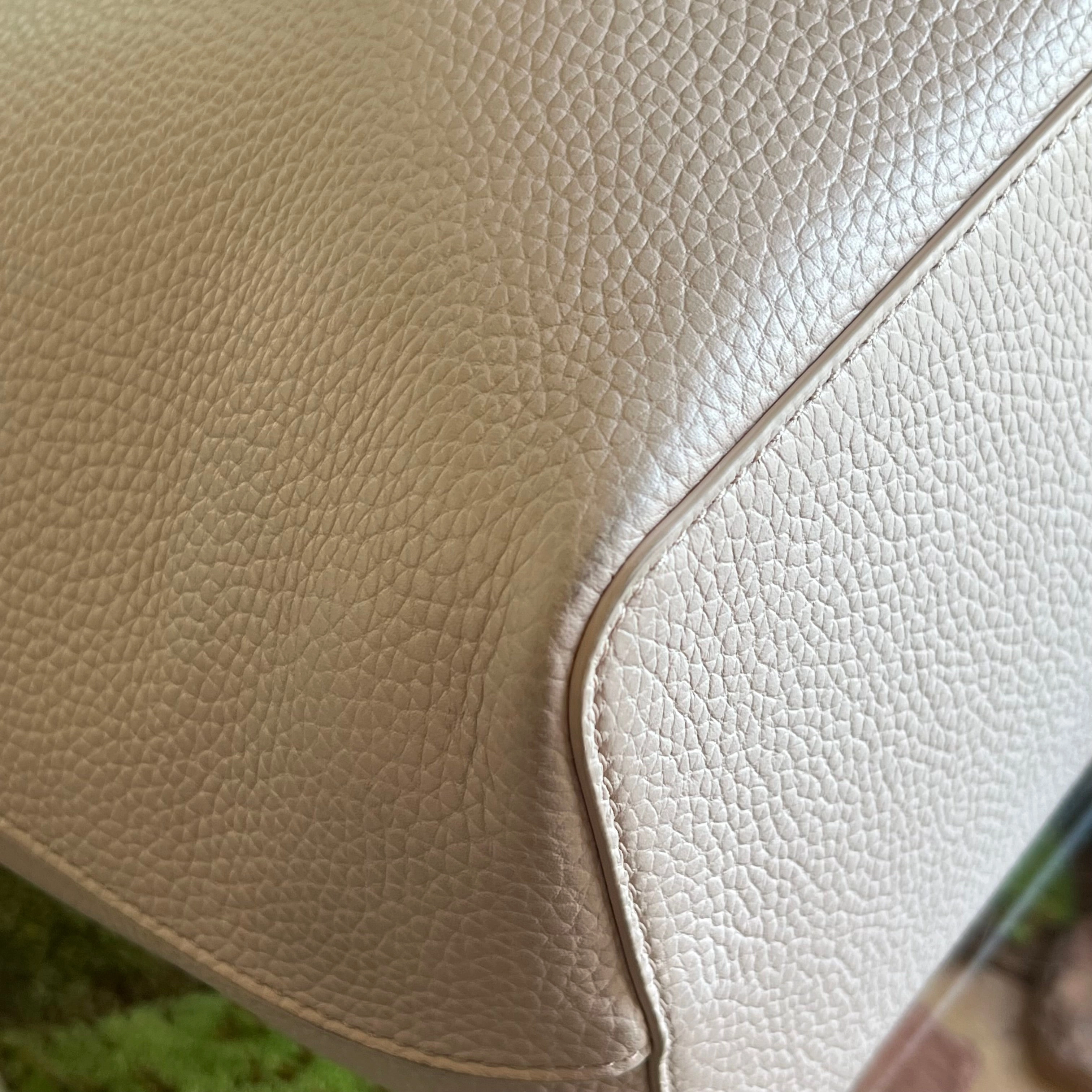 TORY BURCH Brody Pebbled Leather Tote Bag