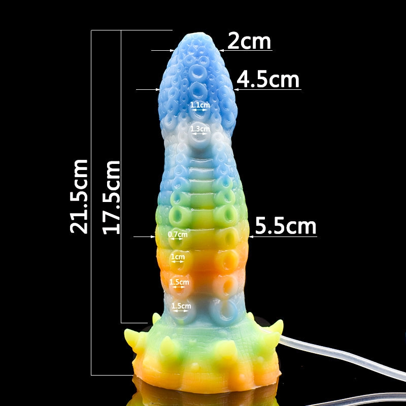 Triton 8.5 Squirting Tentacle Dildo With Octopus Tentacle Design - Laphwing
