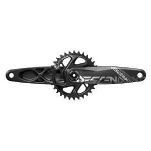 TruVativ Descendant 7K Eagle Aluminum SuperBoost   Crankset - 165mm, 12-Speed, 32t, Direct Mount, DUB Spindle Interface, Black