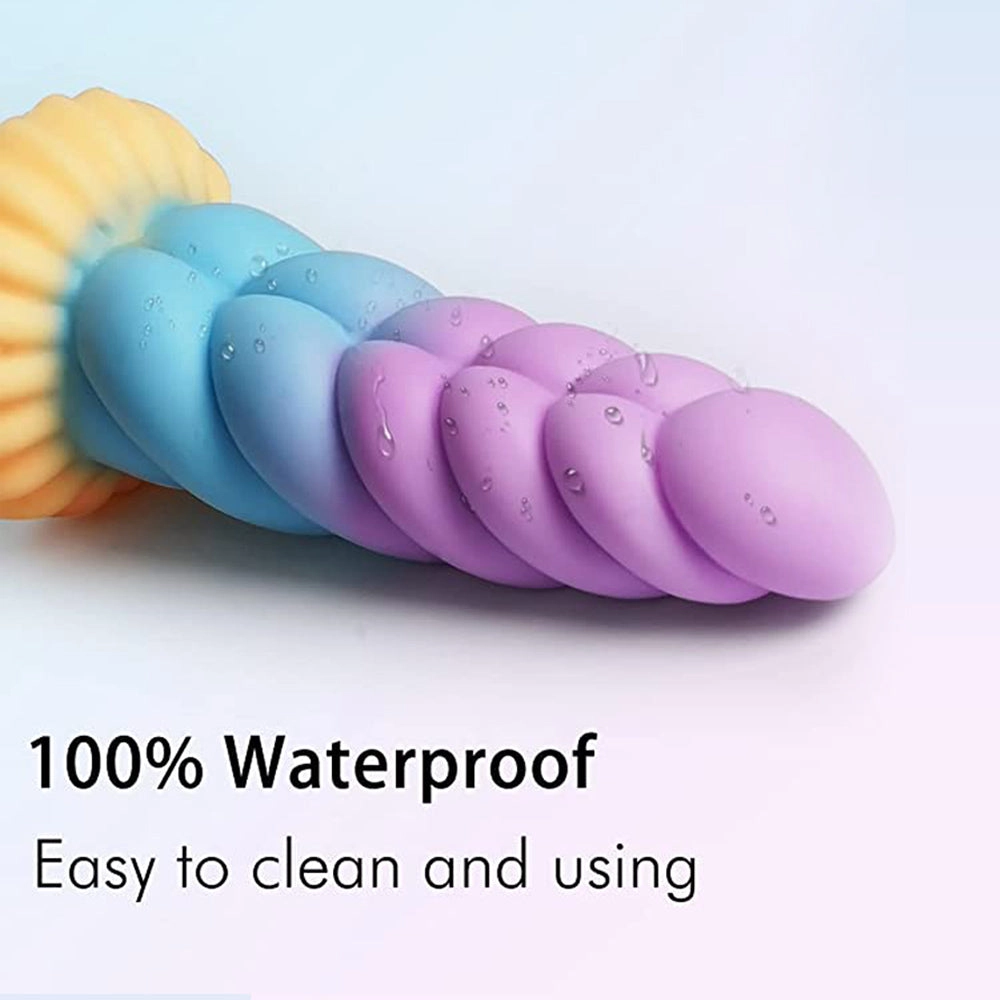 Unicorn 8.66 Yellow Liquid Silicone Dildo With Delightful Macaron Color - Laphwing