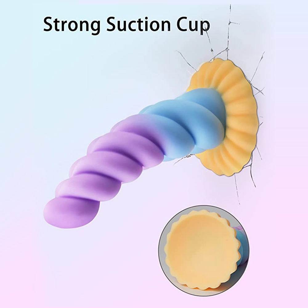 Unicorn 8.66 Yellow Liquid Silicone Dildo With Delightful Macaron Color - Laphwing