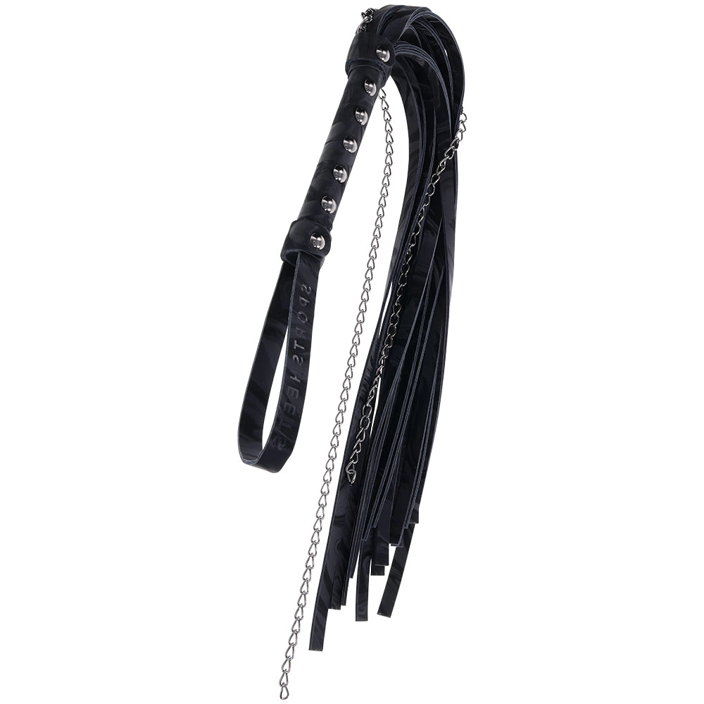 Velvet Noir Chain Flogger