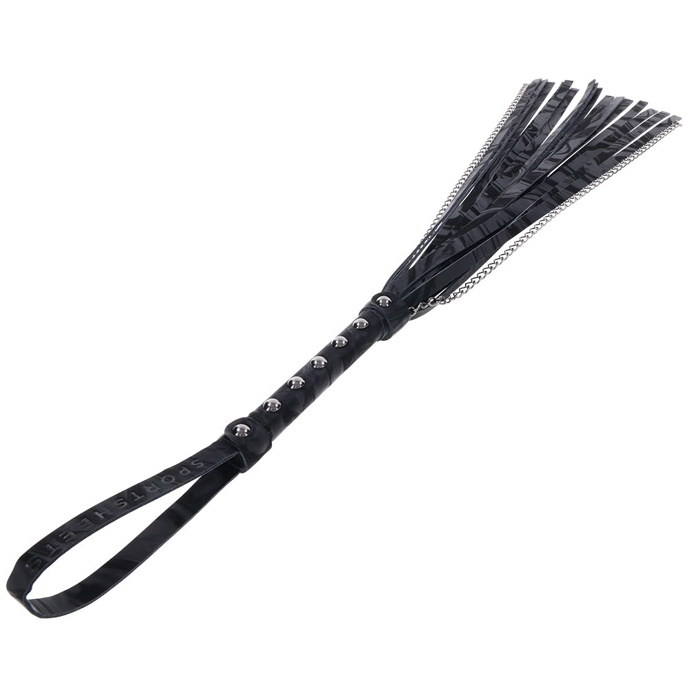 Velvet Noir Chain Flogger