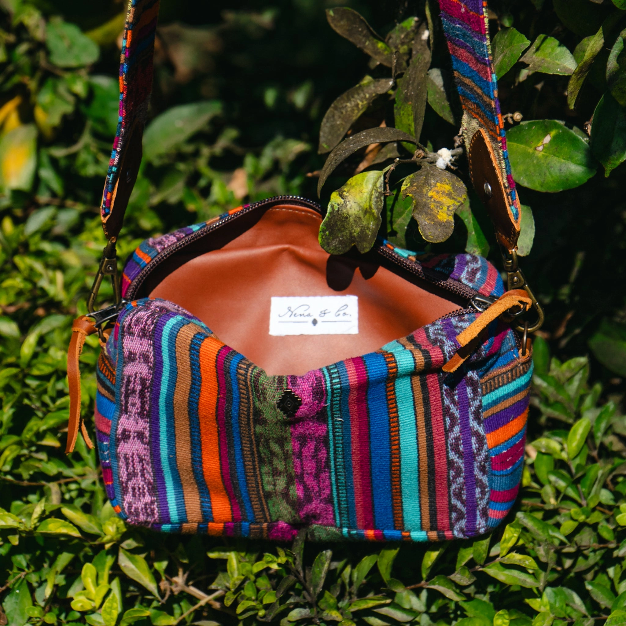 WANDER CROSSBODY BAG   STRAP SET - CORTE - CAFE - NO. 15773
