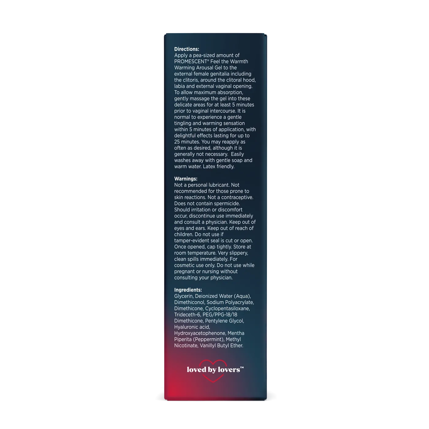 Warming Female Arousal Gel
