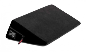 Wedge Pillow in Microfiber Midnight Black