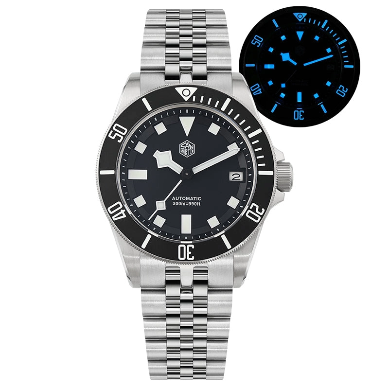 ★WeeklyDeal★Watchdives x San Martin Classic 39mm Automatic Dive Watch SN0121GA