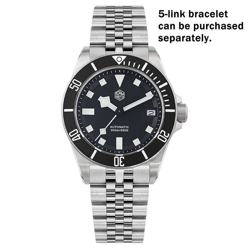 ★WeeklyDeal★Watchdives x San Martin Classic 39mm Automatic Dive Watch SN0121GA