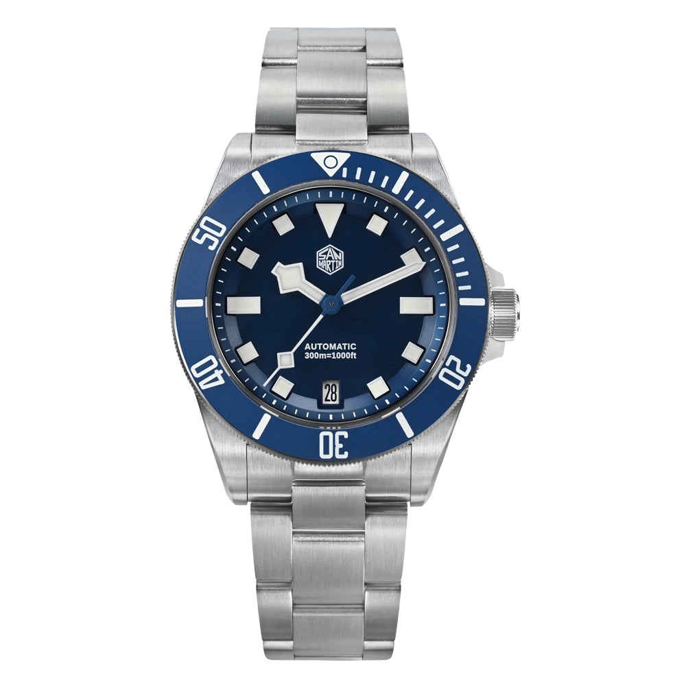 ★WeeklyDeal★Watchdives x San Martin Classic 39mm Automatic Dive Watch SN0121GA