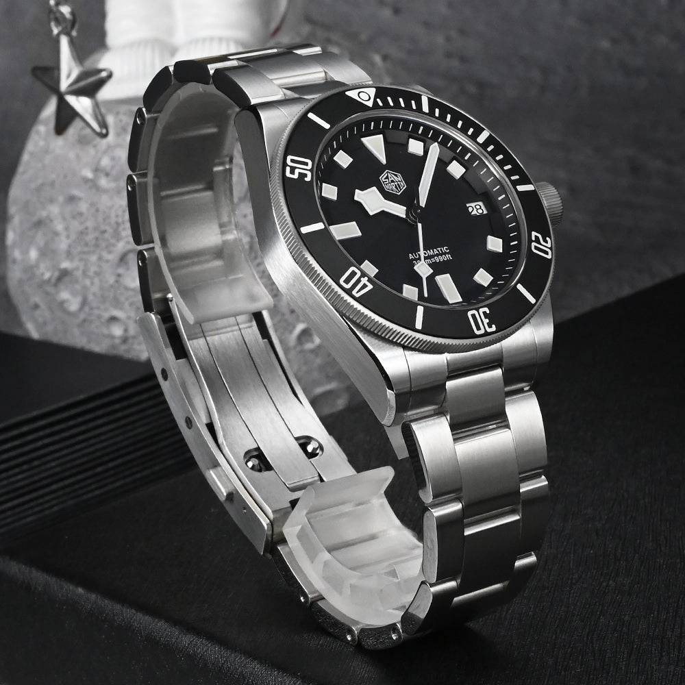 ★WeeklyDeal★Watchdives x San Martin Classic 39mm Automatic Dive Watch SN0121GA