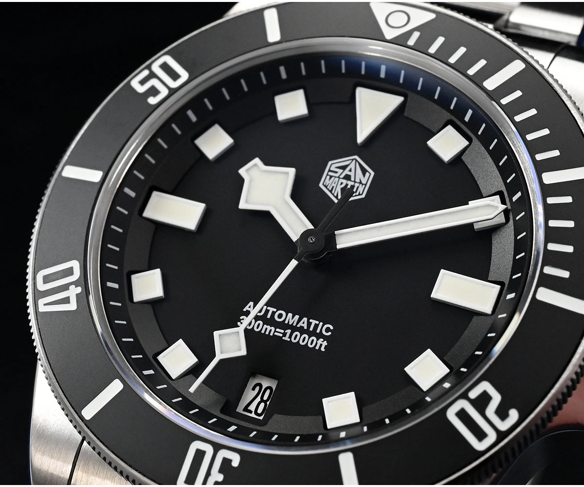 ★WeeklyDeal★Watchdives x San Martin Classic 39mm Automatic Dive Watch SN0121GA