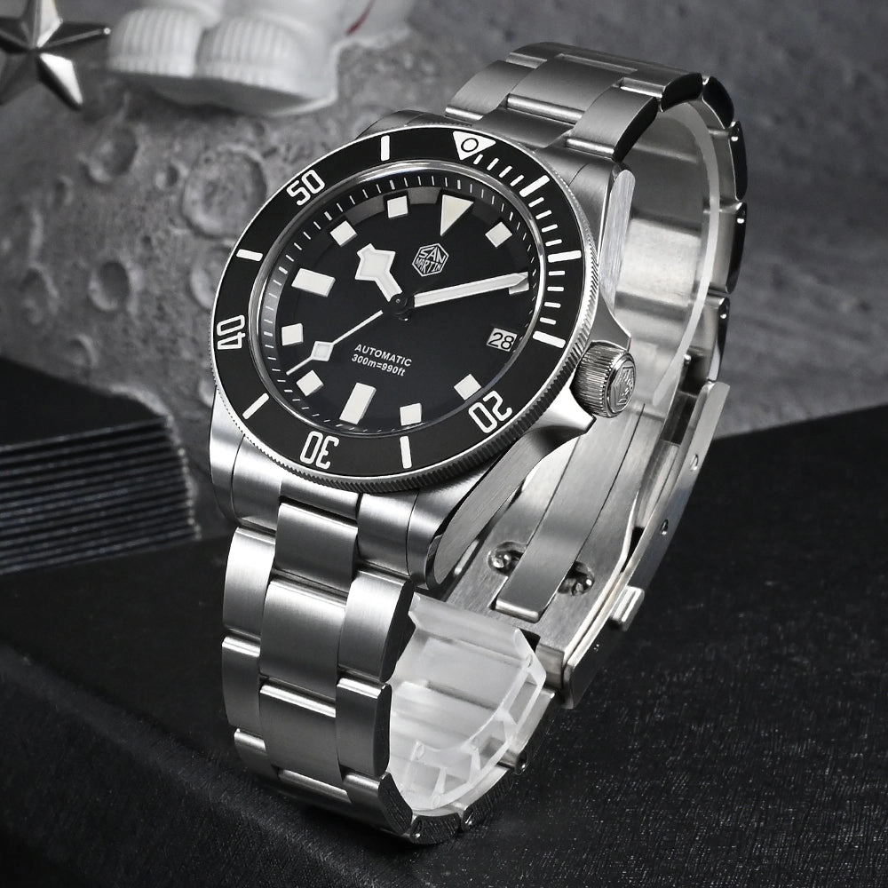 ★WeeklyDeal★Watchdives x San Martin Classic 39mm Automatic Dive Watch SN0121GA