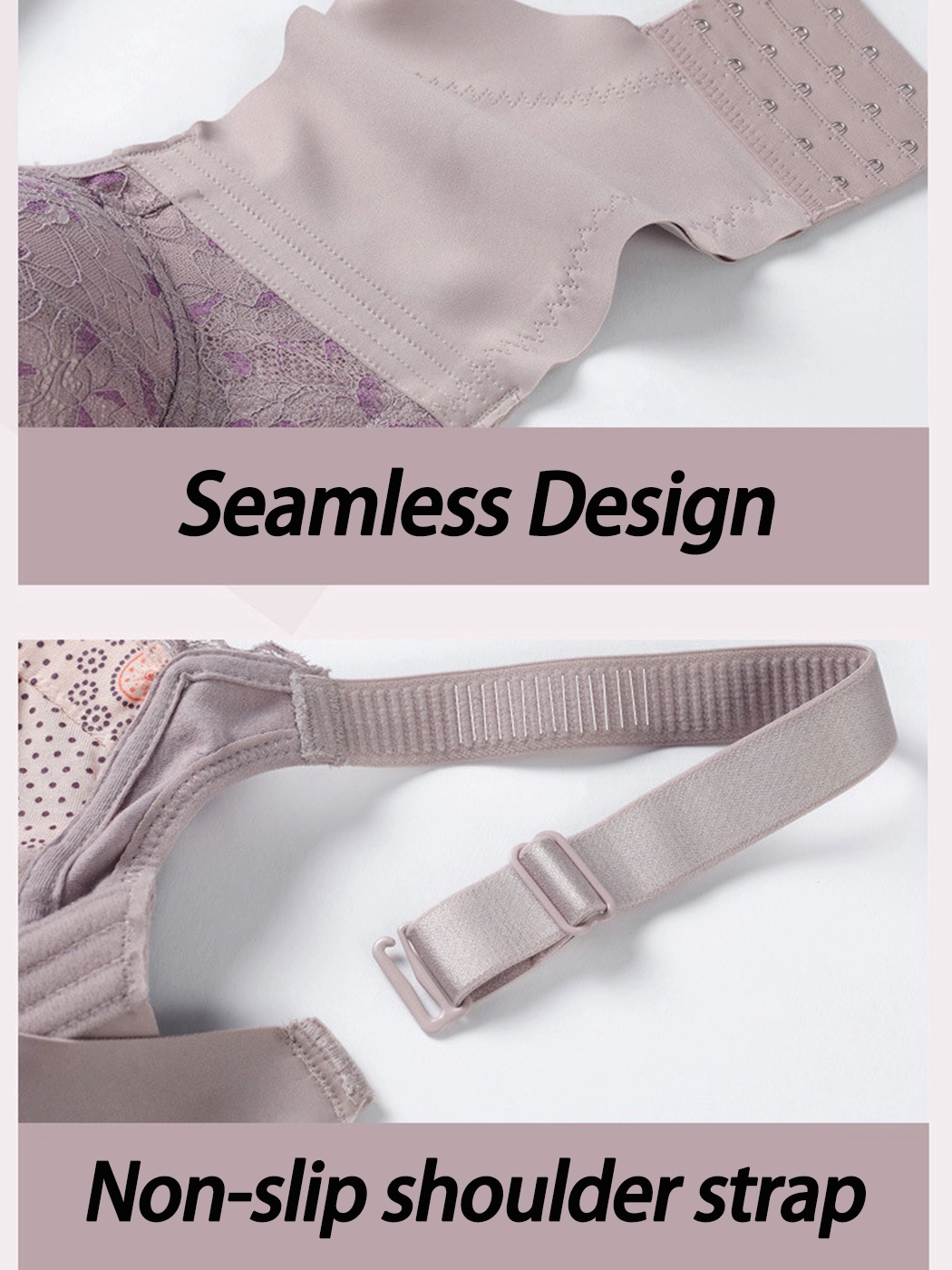 Women's Lace Adjustable Push Up Bra
