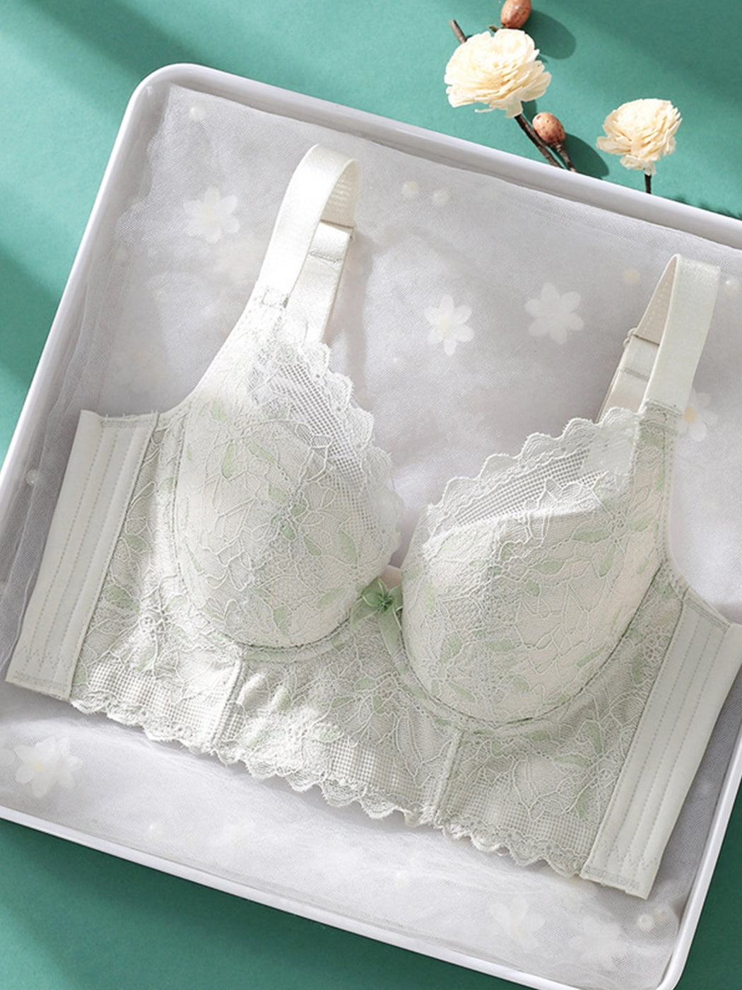 Women's Lace Adjustable Push Up Bra