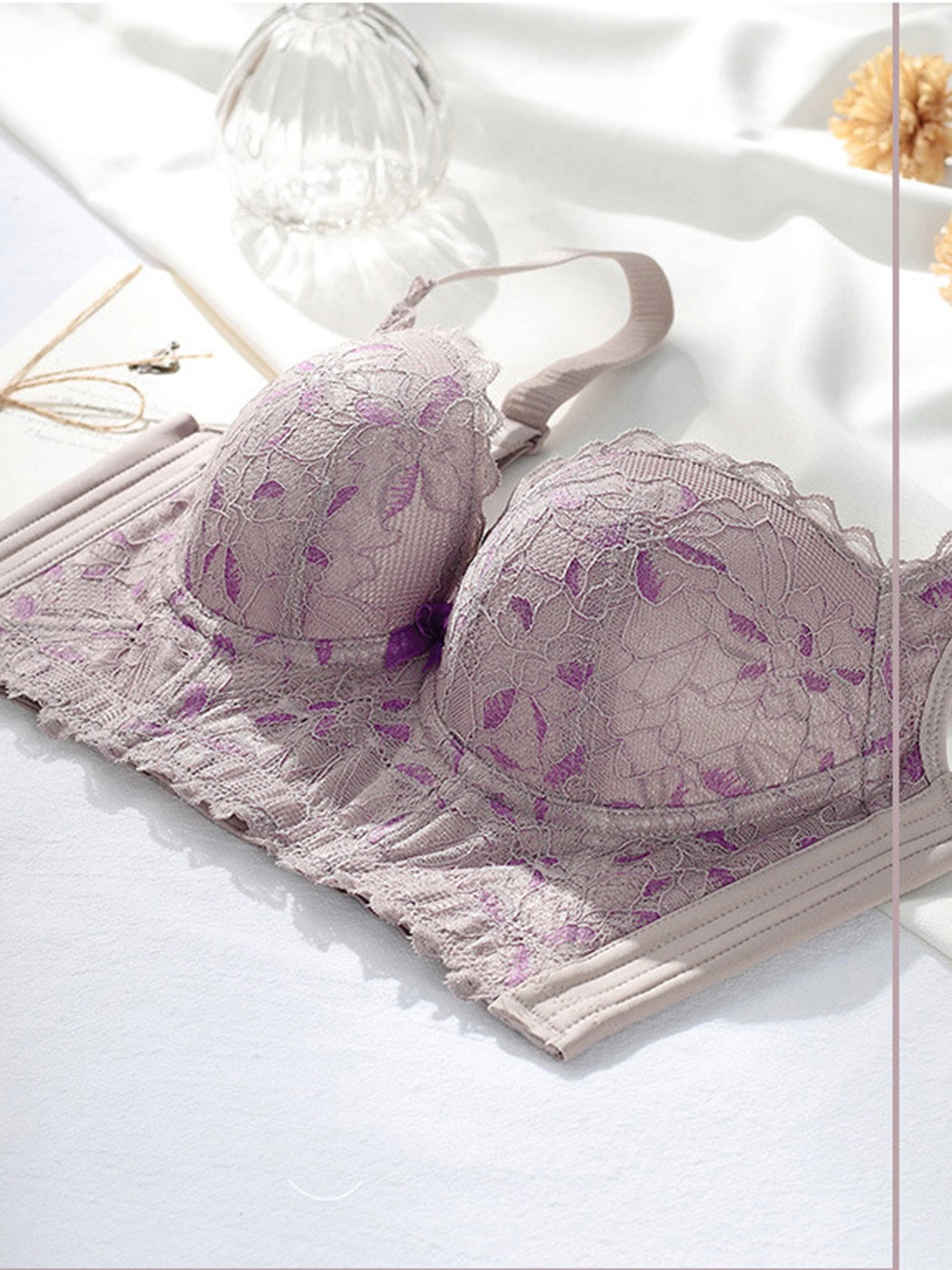 Women's Lace Adjustable Push Up Bra