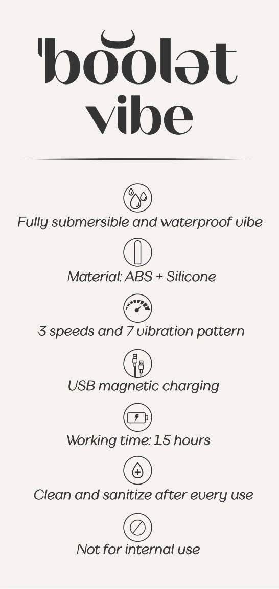 Women's Silicone Vibrating Bullet