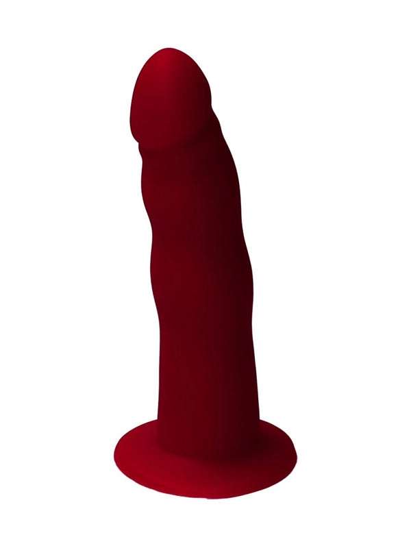Ylva & Dite Anteros Bordeaux Red Realistic Silicone Dildo 18.5 cm