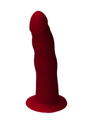 Ylva & Dite Anteros Bordeaux Red Realistic Silicone Dildo 18.5 cm