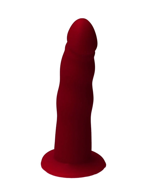 Ylva & Dite Anteros Bordeaux Red Realistic Silicone Dildo 18.5 cm