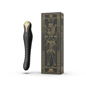 ZALO King Vibrating Thruster Obsidian Black