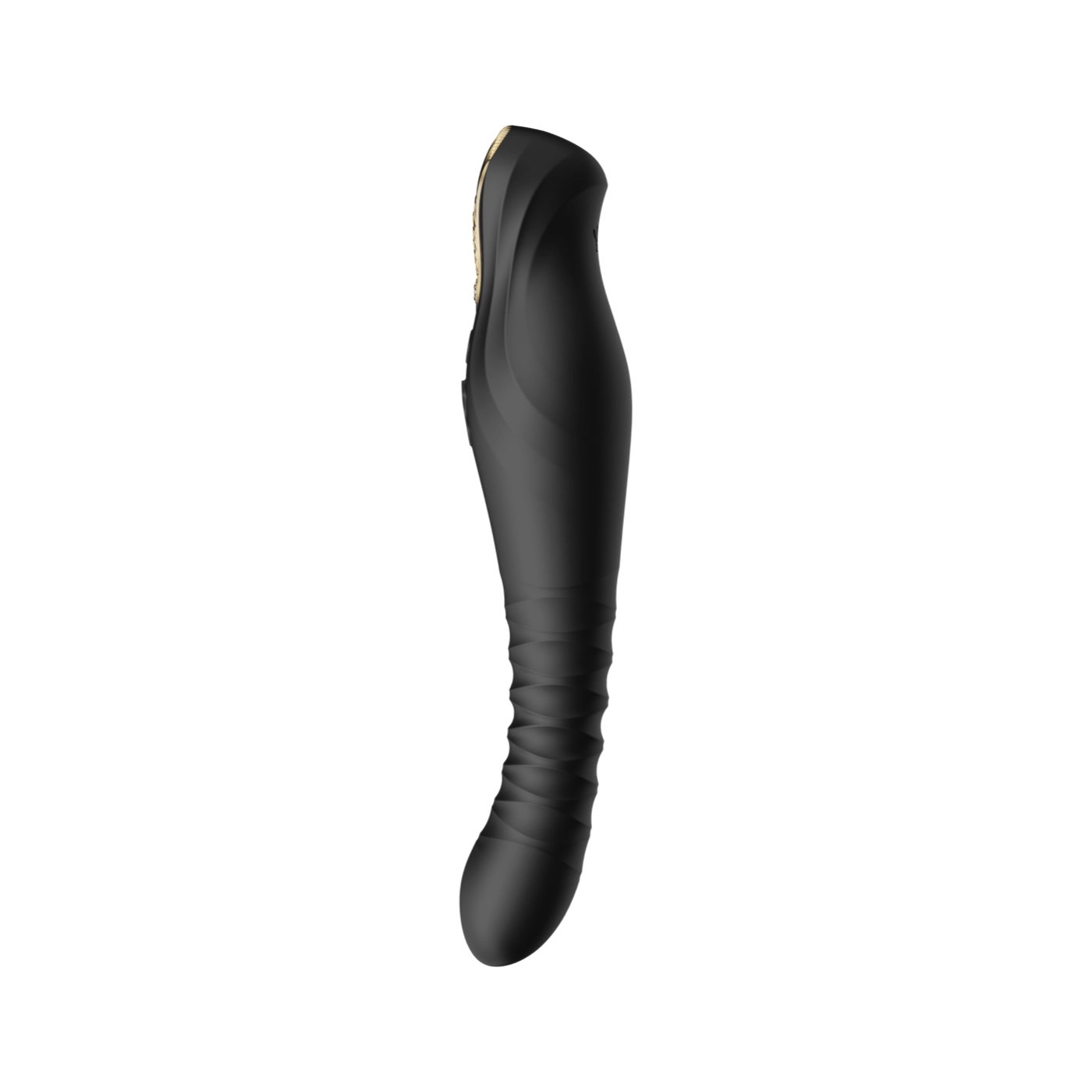 ZALO King Vibrating Thruster Obsidian Black