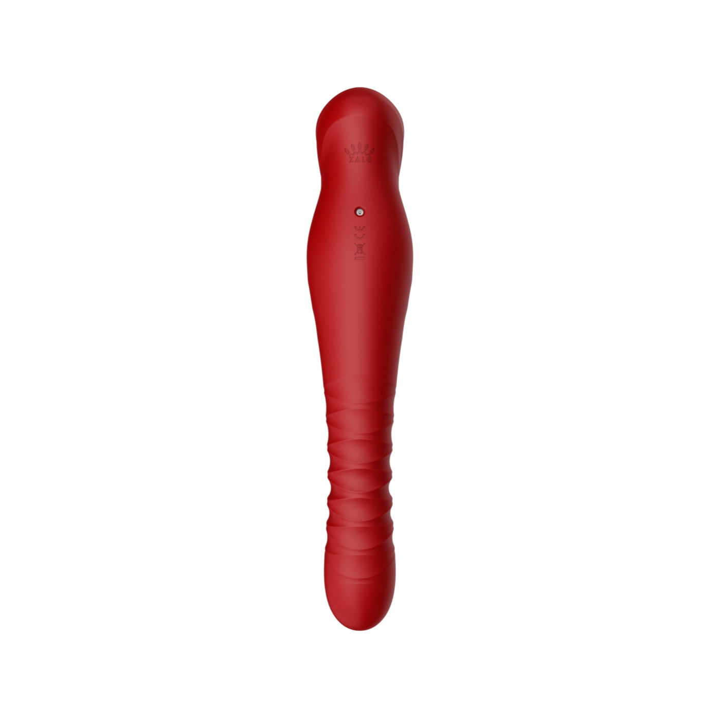 ZALO King Vibrating Thruster Wine Red